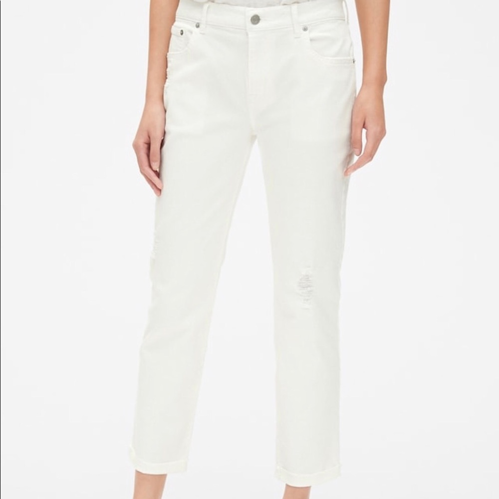 SOLD Mid Rise Girlfriend Jeans